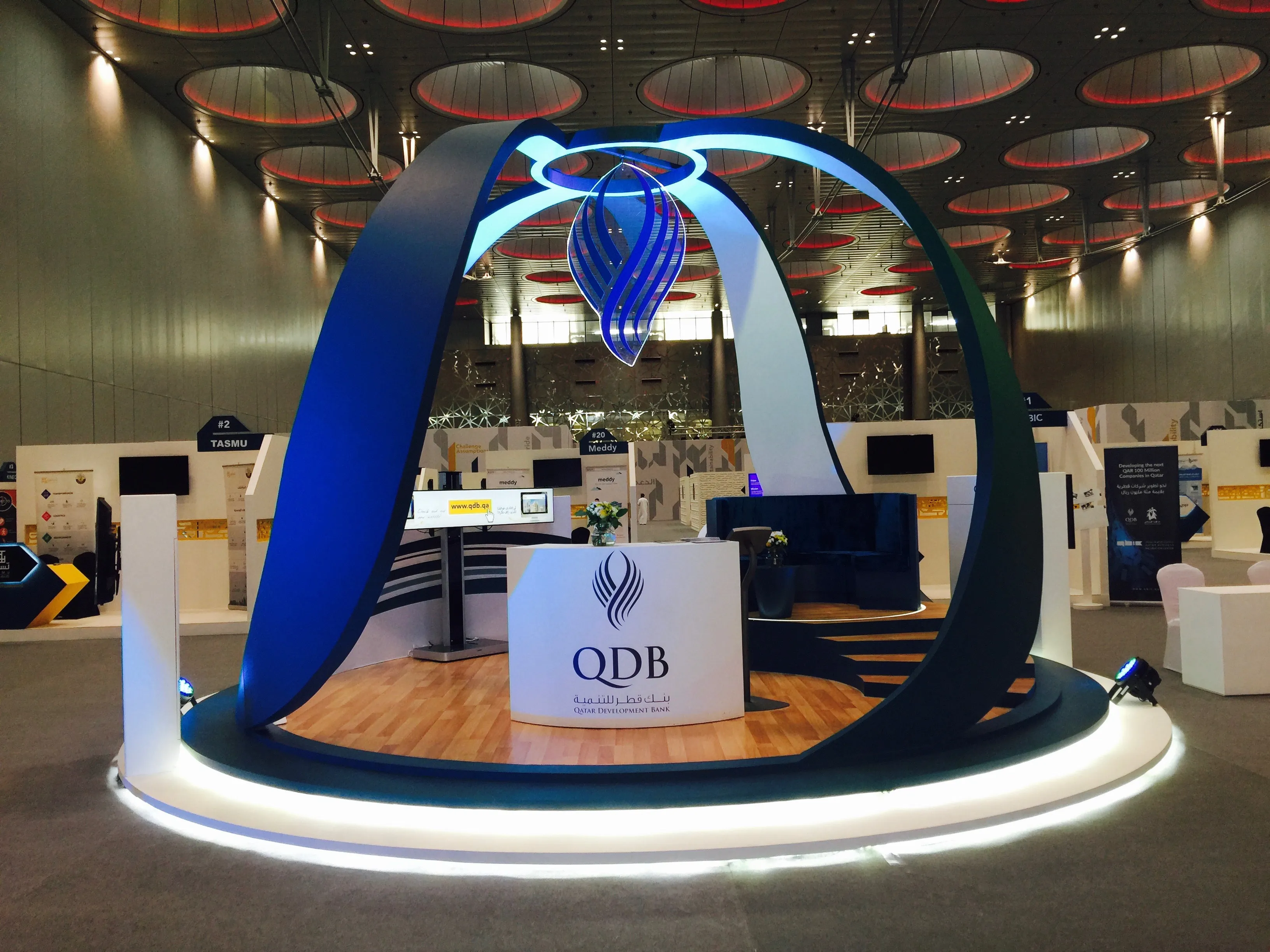 Qatar Development Bank Booth